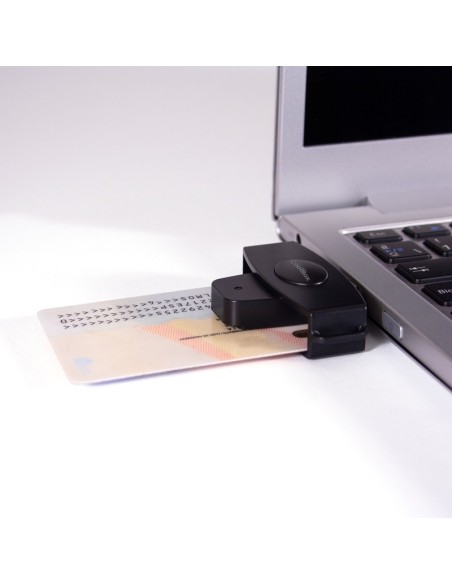 LECTOR EXT. COOLBOX DNIE COO-C RU-SC02 USB NEGRO PN: COO-CRU-SC02 EAN: 8436556143458   