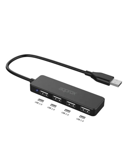 HUB 4 PTOS 4 X USB 2.0         APPROX PN: APPC46 EAN: 8435099531487   