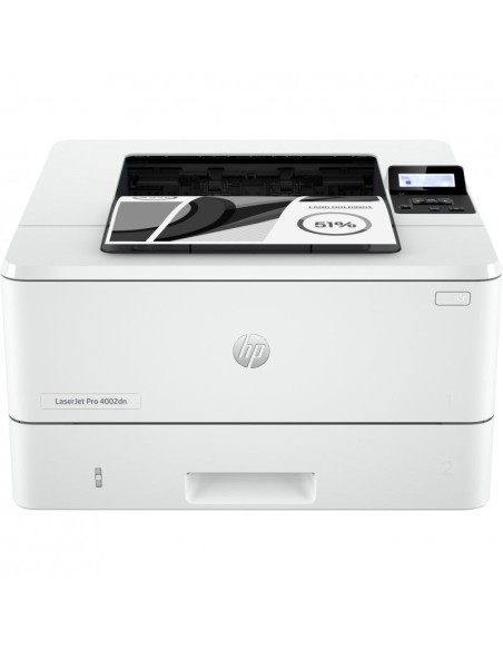 IMPRES. LASERJET HP PRO 4002DN DUPLEX MONOCROMA BLANCA +39PPM PN: 2Z605F EAN: 195161269639