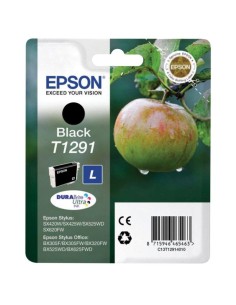 CARTUCHO EPSON T1291 NEGRO PN: C13T1291 EAN:...