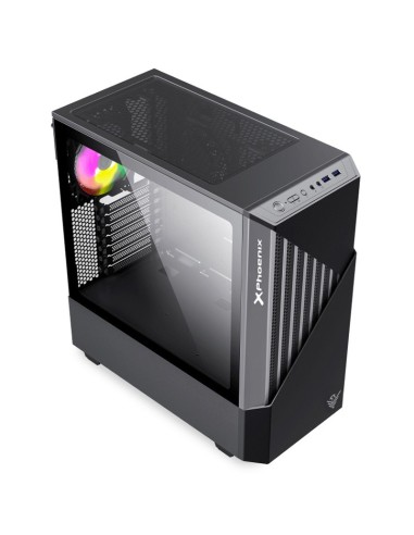 CAJA SEMITORRE ATX PHOENIX     GLACIER BLACK...