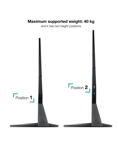 SOPORTE MONITOR/TV 23-75" TOOQ PN: DB2375F-B...