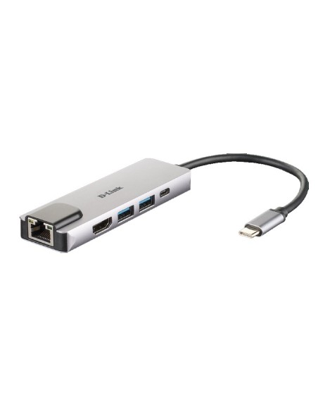 MINI DOCK USB TYPE C DLINK     USB 3.0, LAN, HDMI, TYPE C PN: DUB-M520 EAN: 790069447884