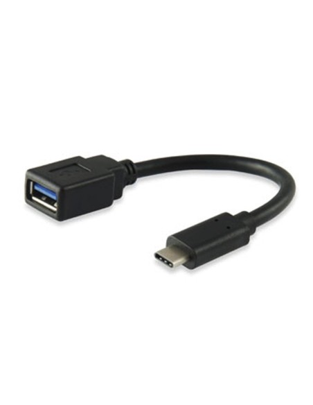 CONVERSOR 0.15CM TYPEC MACHO A  USB 3.0 HEMBRA PN: TYPE-C M A USB3 EAN: 8433281010765