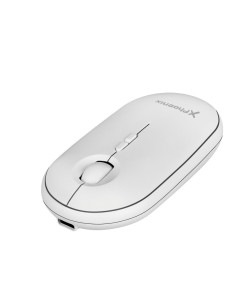 RATON WIRE/BT  PHOENIX REBBLE  BLANCO RECARGABLE + RECEP...