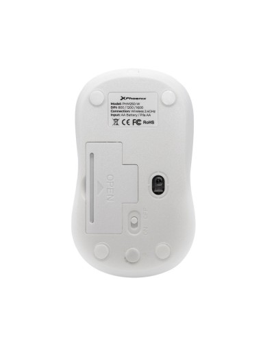 RATON WIRELESS PHOENIX M250    BLANCO CON...