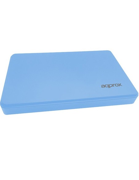 CAJA 2.5" USB 3.0 APPROX  AZUL 9.5mm ENCLOSURE HASTA 2TB PN: APPHDD300LB EAN: 8435099527756