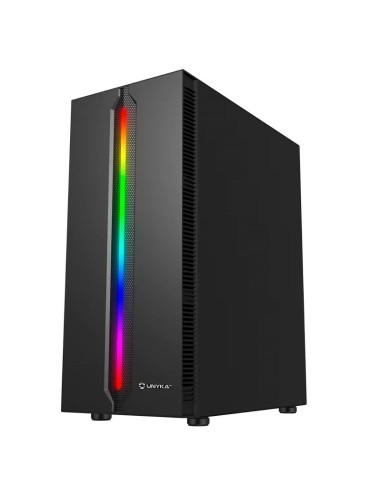 CAJA GAMING ARMOR LUMINA 205B  NEGRA SIN FUENTE...