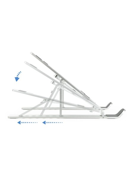 SOPORTE PORTATIL PLEGABLE TOOQ ALUMINIO PN: TQLRS0033-AL EAN: 8433281010055   