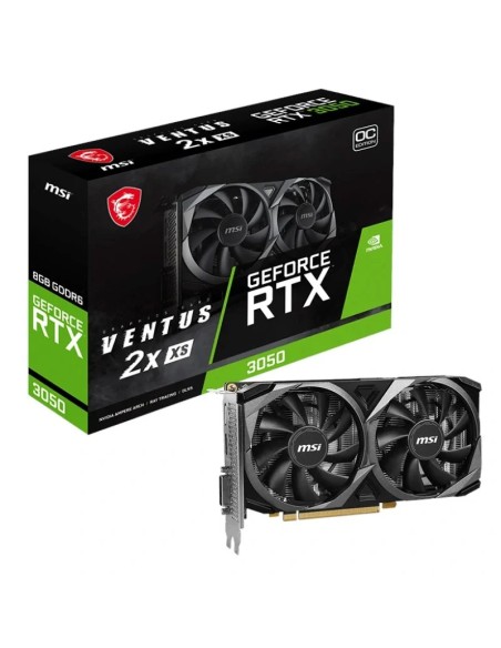 VGA RTX3050    8GB GDDR6  MSI  OC EDITION VENTUS X2 XS PN: 912-V809-4287 EAN: 4711377084796   