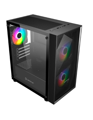 CAJA GAMING MIR B200 NEGRA     USB 3.0 ARGB SIN...