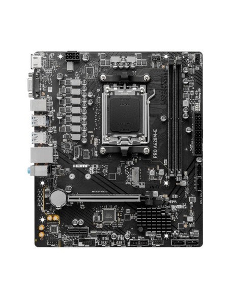 PB S-AM5 PRO A620M-E   MSI     DDR5 M-ATX PN: 911-7E28-012 EAN: 4711377093804   