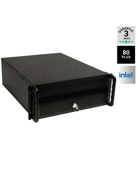 SERVIDOR GDX RC4U XEON E-2324G 16GB 2X480GB SSD FREE PN: GDX3106 EAN: 1000000003106   