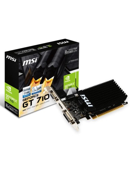 VGA GT710    2GB GDDR3 MSI     LOW PROFILE PN: 912-V809-4213 EAN: 4719072448233   