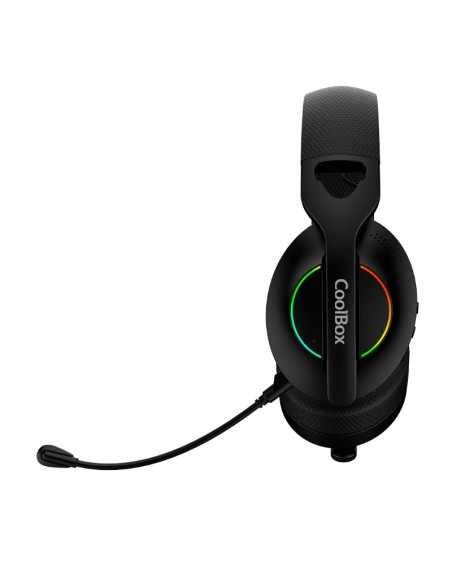 AURI + MIC 3.5MM / BT COOLBOX  RGB NEGRO PN: WB01 EAN: 8436624420108