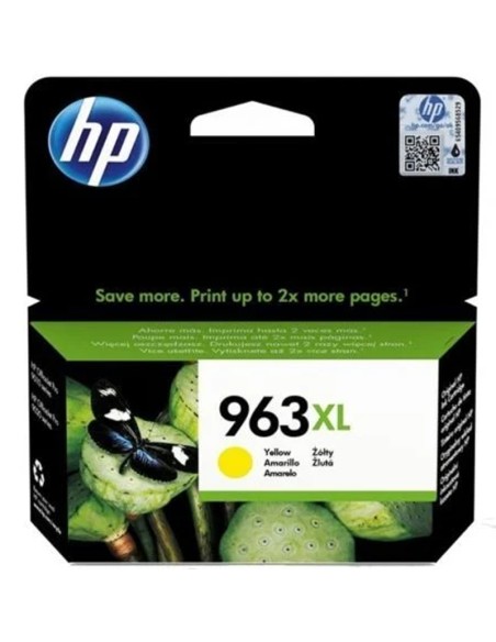 CARTUCHO HP 3JA29AE 963XL      AMARILLO PN: 3JA29AE EAN: 192545866590