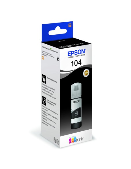CARTUCHO EPSON 104 NEGRO PN: C13T00P140 EAN: 8715946655802