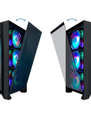 CAJA GAMING ATX GE2000 DUALVIE W ARGB NEGRO...