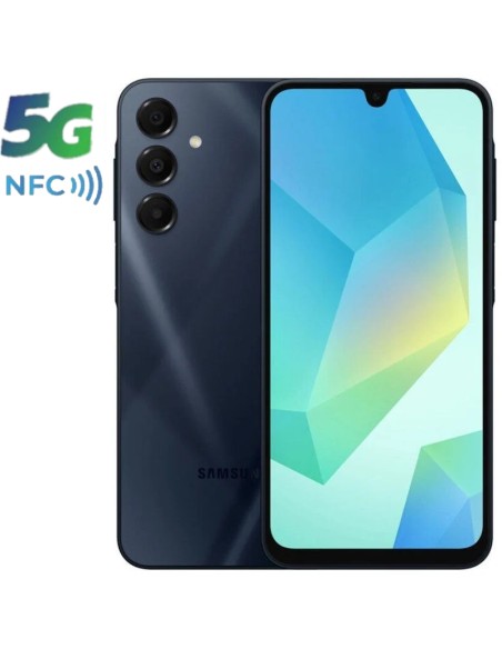 SMARTPHONE 6.7" SAMSUNG GALAXY A16 4GB 128GB 5G NEGRO AZUL PN: SM-A166B/DS EAN: 8806095781754