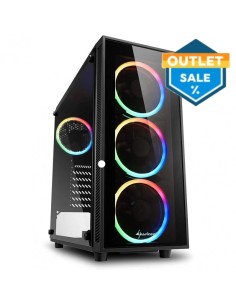 CAJA SEMITORRE ATX SHARKOON    TG4 ATX ARGB NEGRA PN: TG4...