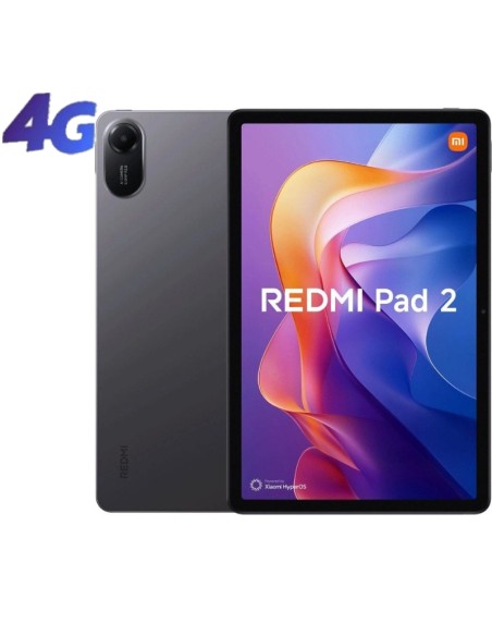 TABLET   11" XIAOMI REMDI PAD  2 8GB 256GB 4G NEGRO PN: REDMIPAD2-4G-256 EAN: 6932554432973
