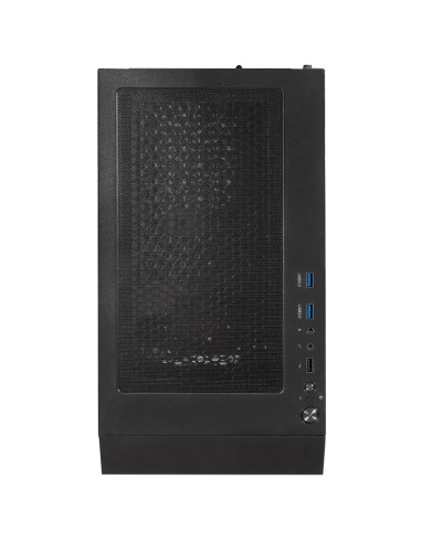 CAJA SEMITORRE ATX AERO C25    NEGRA CON FUENTE...