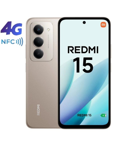 SMARTPHONE 6.9" XIAOMI REMDI   15 8GB 128GB 4G NFC GRIS PN: REMDI 15 8-128 G EAN: 6932554450052   