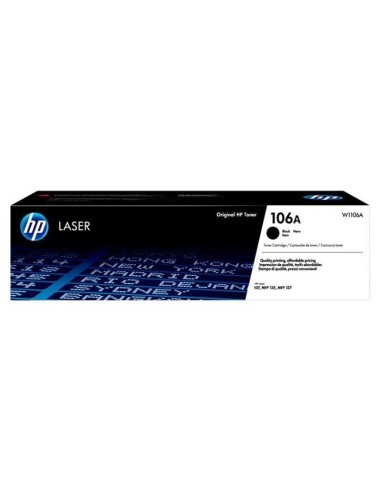 TONER HP W1106A 106A NEGRO PN: W1106A EAN:...