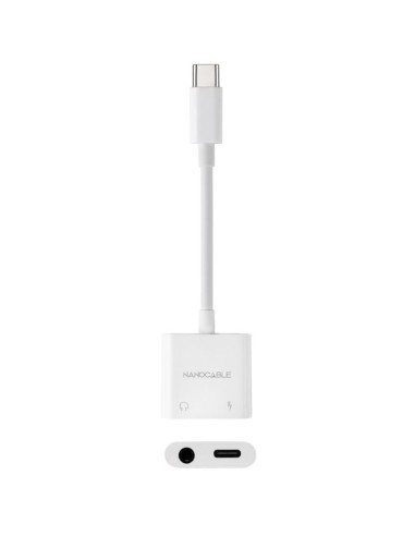 ADAPTADOR AUDIO NANOCABLE X1   USB TYPE C, X1...