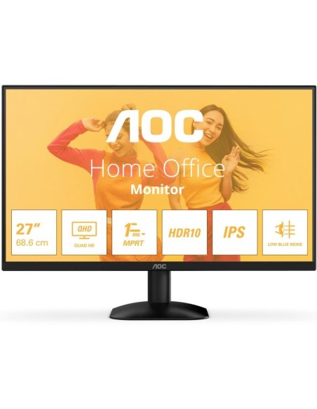 MONITOR   27" AOC LED Q27B35E  IPS QHD PN: Q27B35E EAN: 4038986183062   