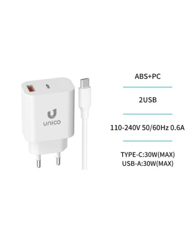 CARGADOR  5V ENCHUFE USB TYPE   A, USB TYPE C...