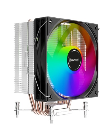 VENTILADOR Y DISIP. UNYKA      UNYCOOL H41 ARGB...
