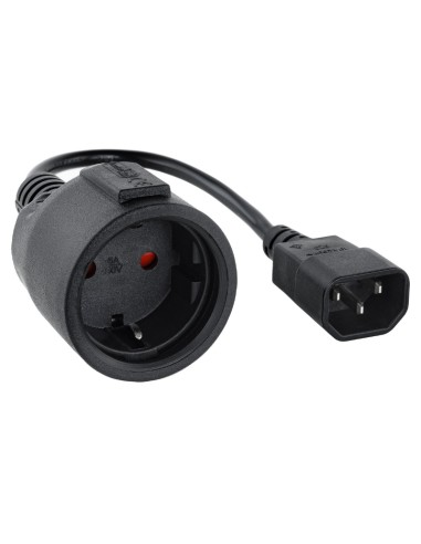 CABLE ADAPT. C14/M A CEE7/H    16A 25CM PN:...