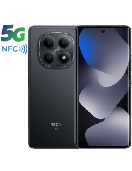 SMARTPHONE 6.7" XIAOMI REDMI   NOTE 15 8GB 256GB 5G NFC NEGRO PN: REDMI NOTE15 8-2 EAN: 6932554469252   