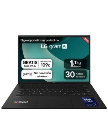 NF    14" LG GRAM      U7-255H 32GB   1TB NVME...