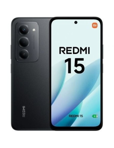SMARTPHONE XIAOMI REDMI 15 8GB/ 256GB/ 6.9"/ NEGRO
