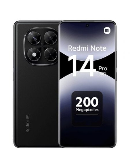 SMARTPHONE XIAOMI REDMI NOTE 14 PRO 8GB/ 256GB/ 6.67"/ 5G/ NEGRO MEDIANOCHE