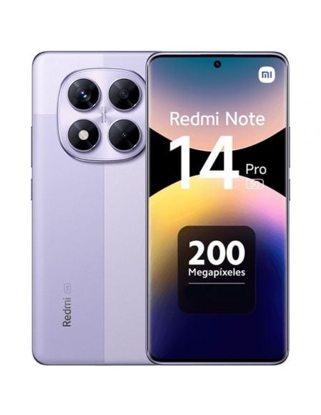SMARTPHONE XIAOMI REDMI NOTE 14 PRO 8GB/ 256GB/ 6.67"/ 5G/ PúRPURA
