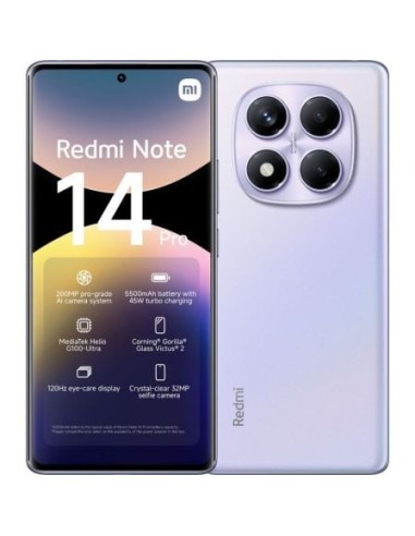 SMARTPHONE XIAOMI REDMI NOTE 14 PRO 8GB/ 256GB/...