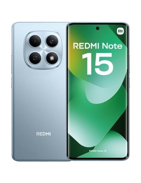 SMARTPHONE XIAOMI REDMI NOTE 15 8GB/ 256GB/ 6.77"/ AZUL GLACIAR