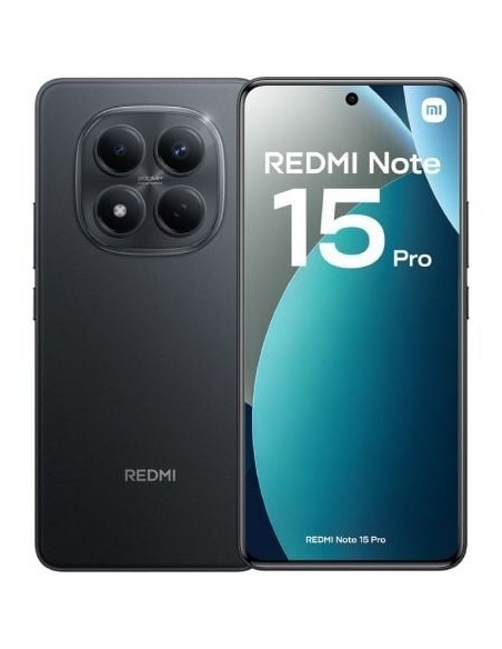 SMARTPHONE XIAOMI REDMI NOTE 15 PRO 12GB/ 512GB/ 6.83"/ NEGRO