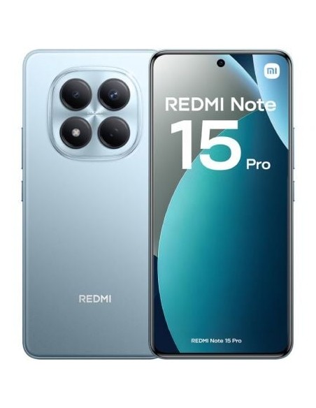 SMARTPHONE XIAOMI REDMI NOTE 15 PRO 8GB/ 256GB/ 6.83"/ AZUL GLACIAR