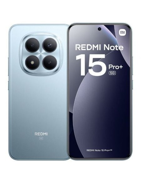 SMARTPHONE XIAOMI REDMI NOTE 15 PRO PLUS 12GB/ 512GB/ 6.83"/ 5G/ AZUL GLACIAR