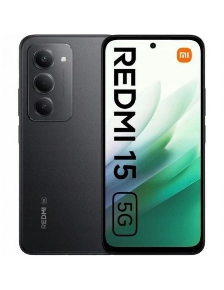 SMARTPHONE XIAOMI REDMI 15 8GB / 256GB/ 6.9"/ 5G/ NEGRO PN: MZB0L6GEU EAN: 6932554453008   
