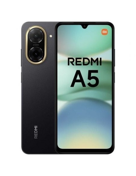 SMARTPHONE XIAOMI REDMI A5 3GB / 64GB/ 6.88"/ NEGRO PN: MZB0JSEEU EAN: 6932554425104   