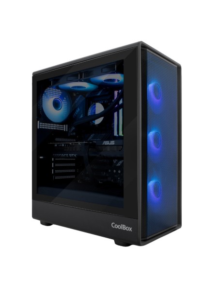 CAJA GAMING ATX COOLBOX GA700  DARKSIDE NEGRO PN: COO-CHA-GA700-0 EAN: 8436624423574   