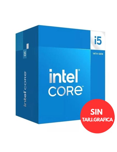 INTEL S-1700 I5-14400F   BOXV  2.5GHZ CON VENTILADOR PN: BX8071514400F EAN: 5032037279147   