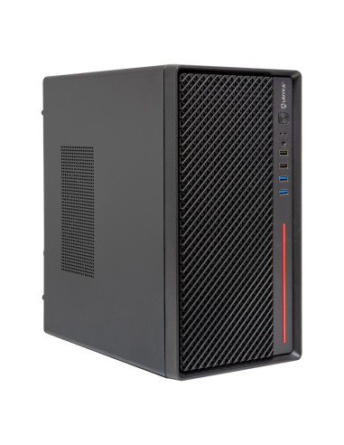 CAJA MICRO ATX UNYKA NUMEN 300 NEGRA SIN FUENTE...