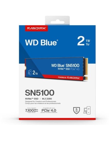 DISCO M.2 NVME   2TB WD BLUE   SN5100 PN:...