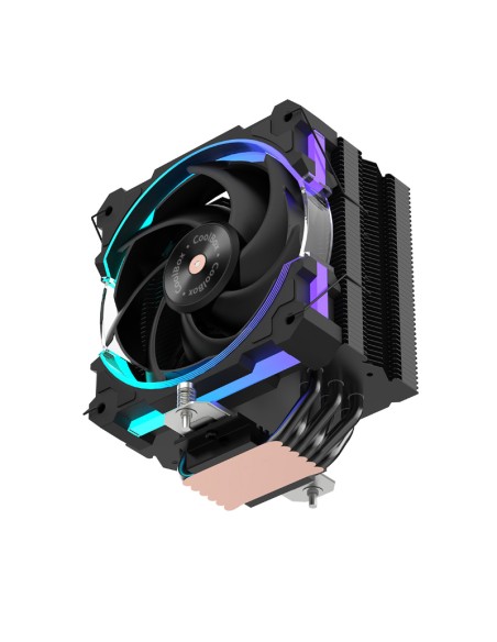 VENTILADOR COOLBOX H6 RING     ARGB NEGRO PN: COO-VCPU-6H-ARB EAN: 8436624423550   
